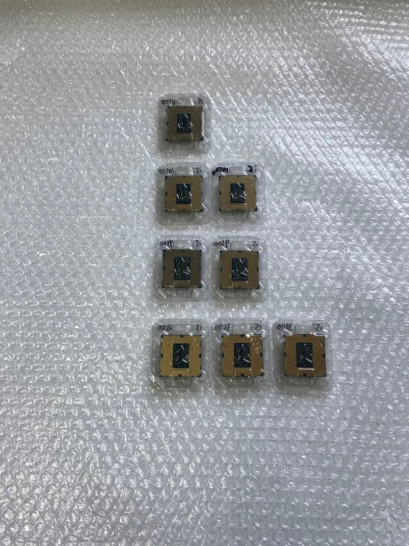 CPUi5 11500/1個10500/2個9500/2個3570/3個ジャンク