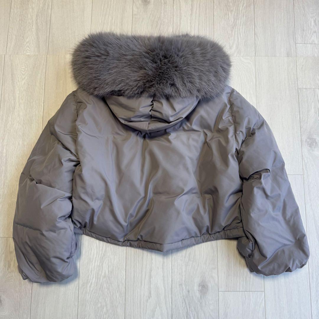 snidel フードファーショートダウン