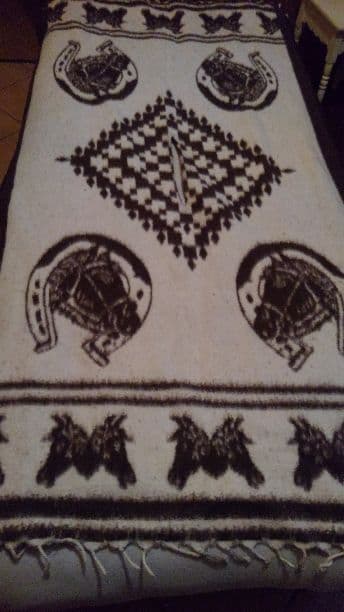 ポンチョ型ブランケット