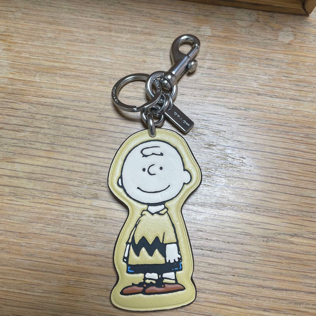 COACH PEANUTS チャーリーブラウン バッグチャーム coach 新品