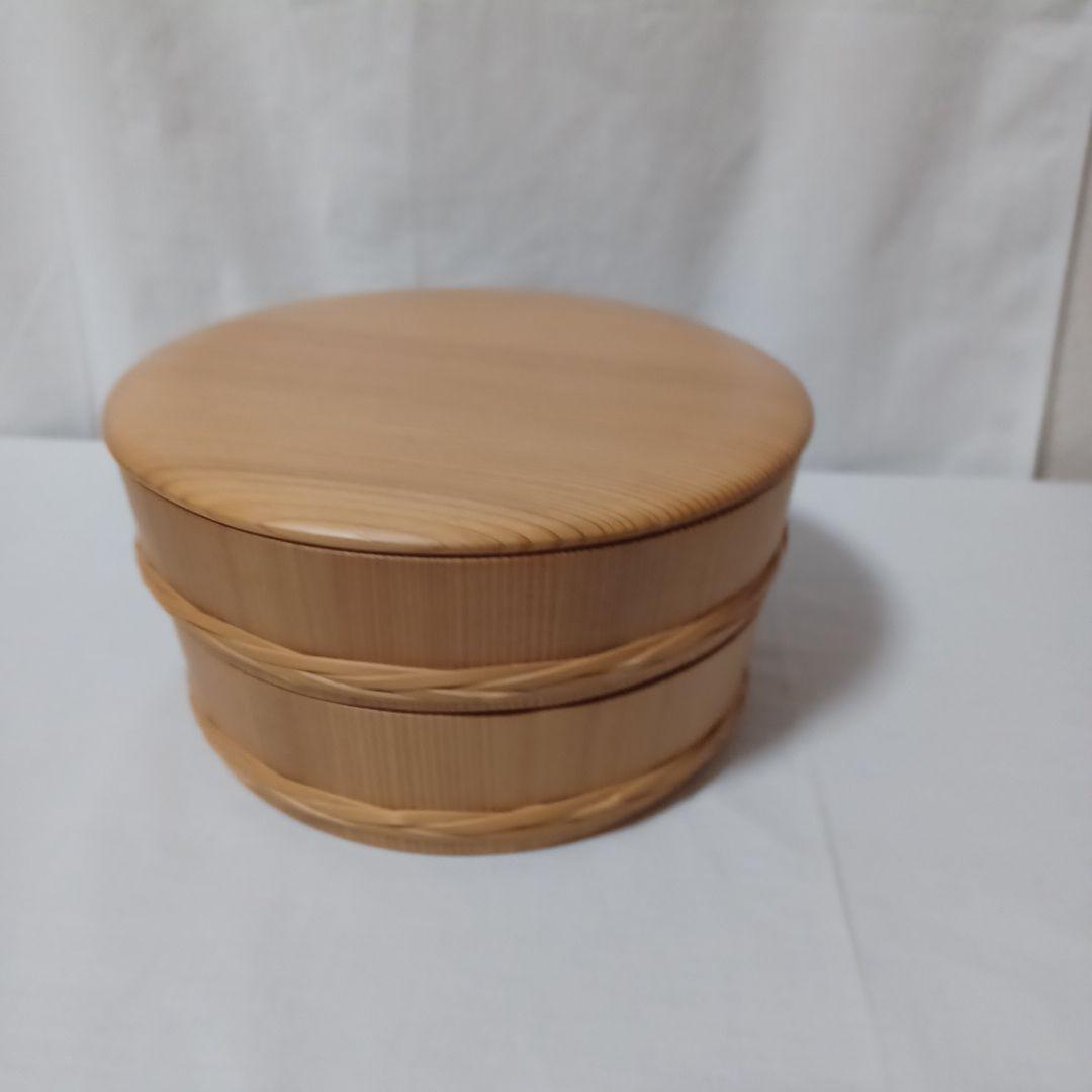 天然秋田杉の2段重箱
