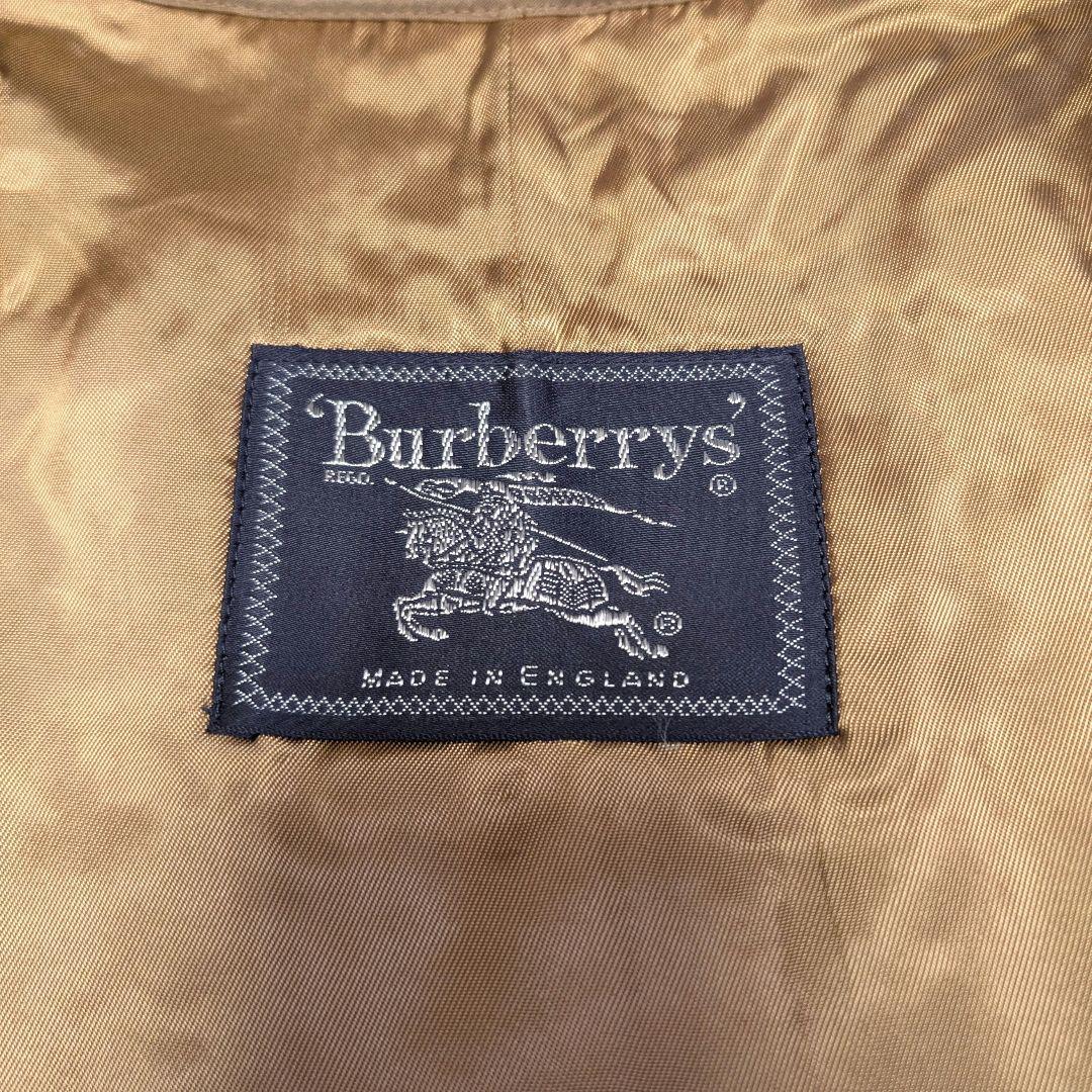 【Burberrys】希少80sイングランド製ライナー付きステンカラーコート
