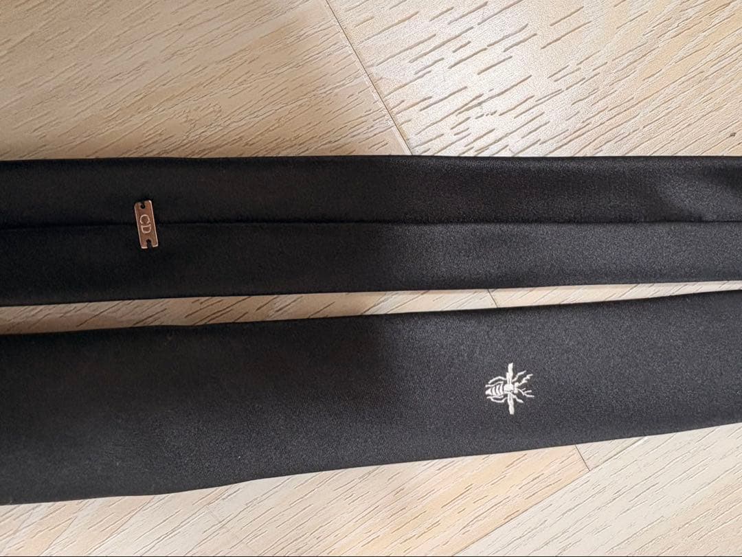 Dior homme bee刺繍 ナロータイ