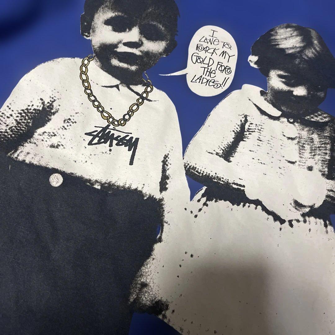 オールド　ステューシー　OLD stussy USA製　希少　キッズ　フォト