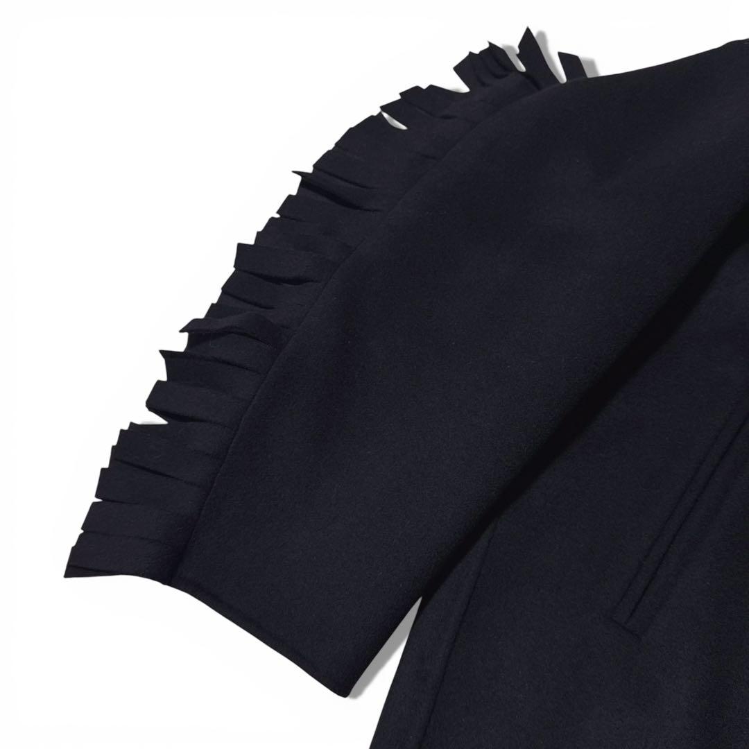 極美品✨️24AW　定価12万　コレクション掲載　CINOH　チノ　フリンジコート