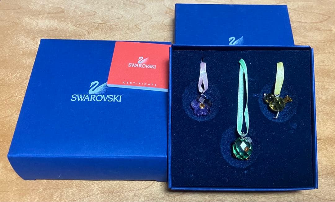 SWAROVSKI ハッピーイースターオーナメント3点セット