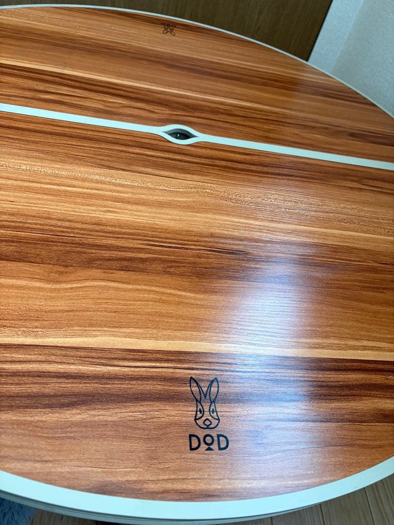 DOD 折りたたみ式円形テーブル ワンポールテントにおすすめ