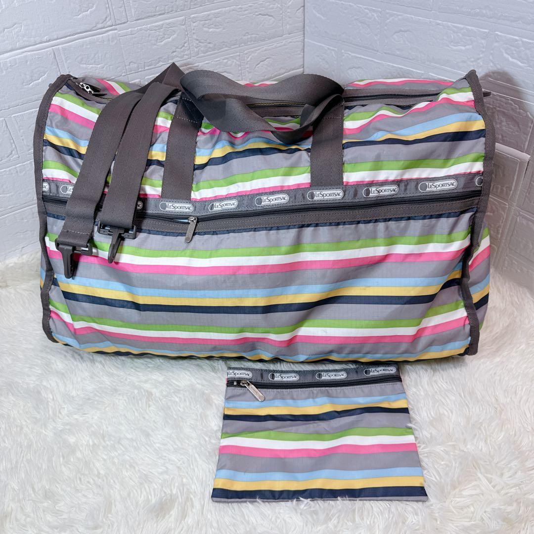 ✨未使用品級✨DELUXE LG WEEKENDER ボストンバック ポーチ付き