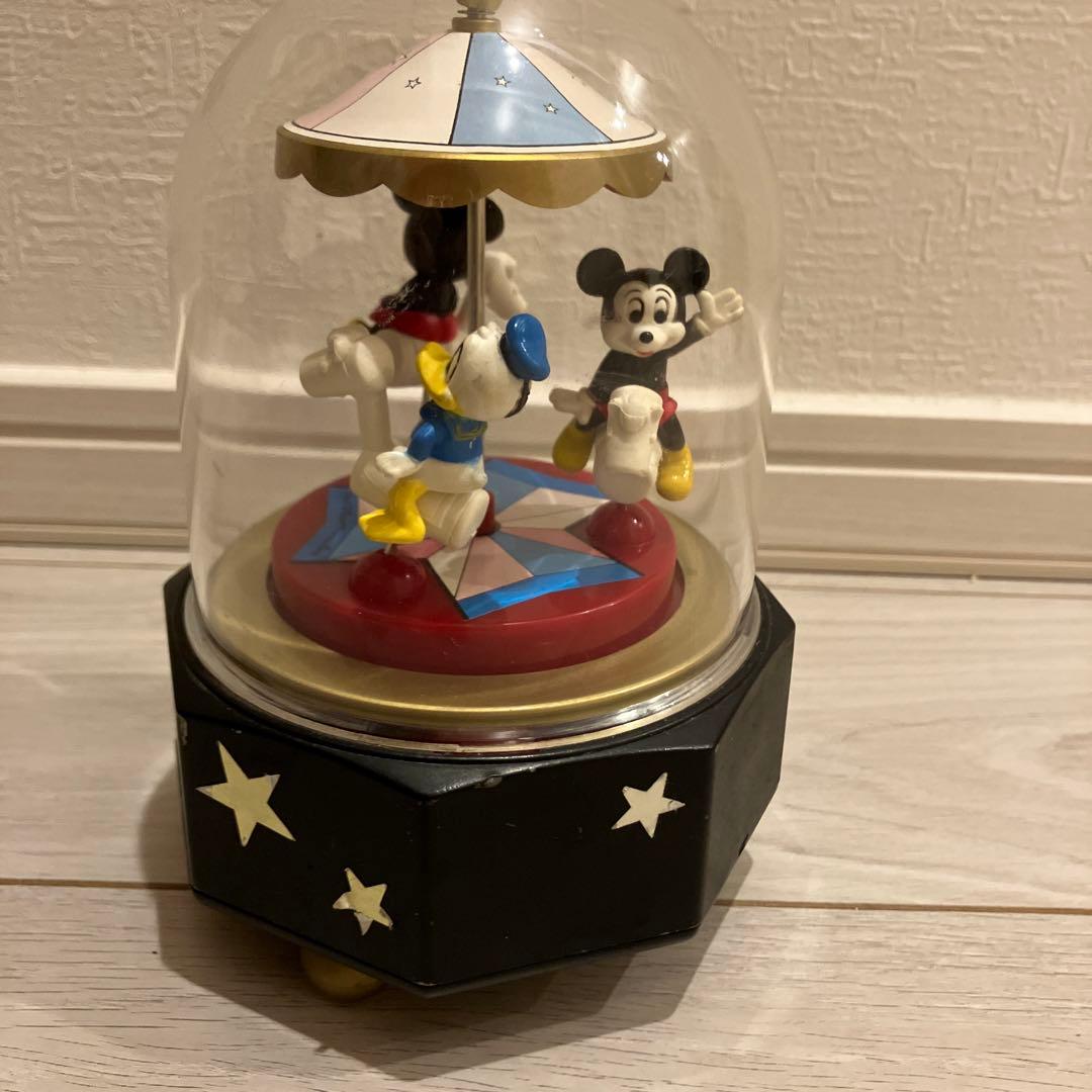 オルゴール　ディズニーキャラクター　　日本製　ジャンク
