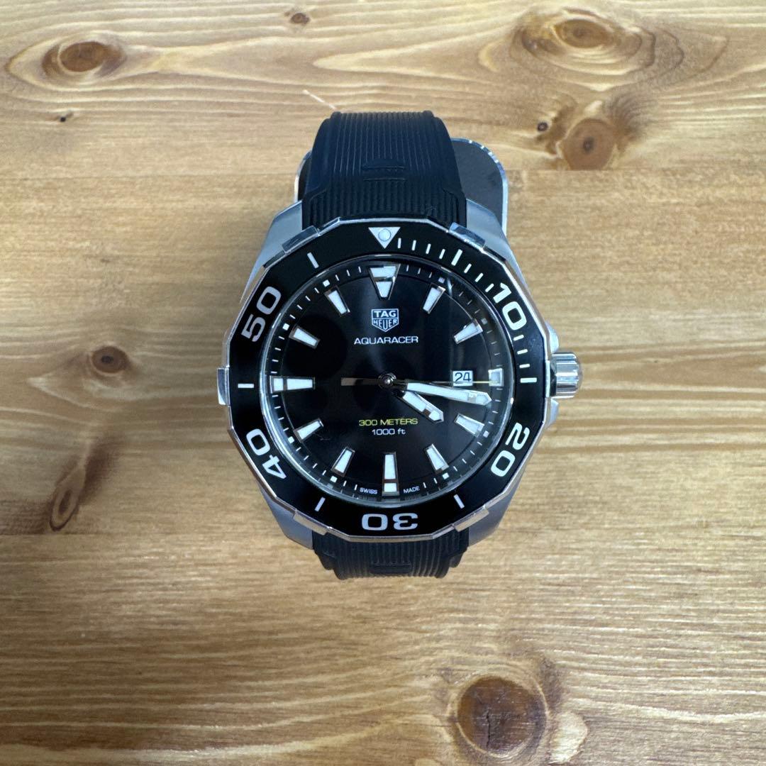 TAG Heuer Aquaracer ラバーベルト 300m防水