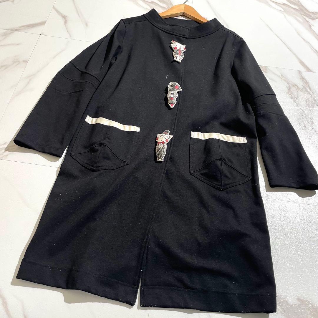 入手困難✨ アルベロベロ ぬいぐるみ ロングコート レディース ブラック