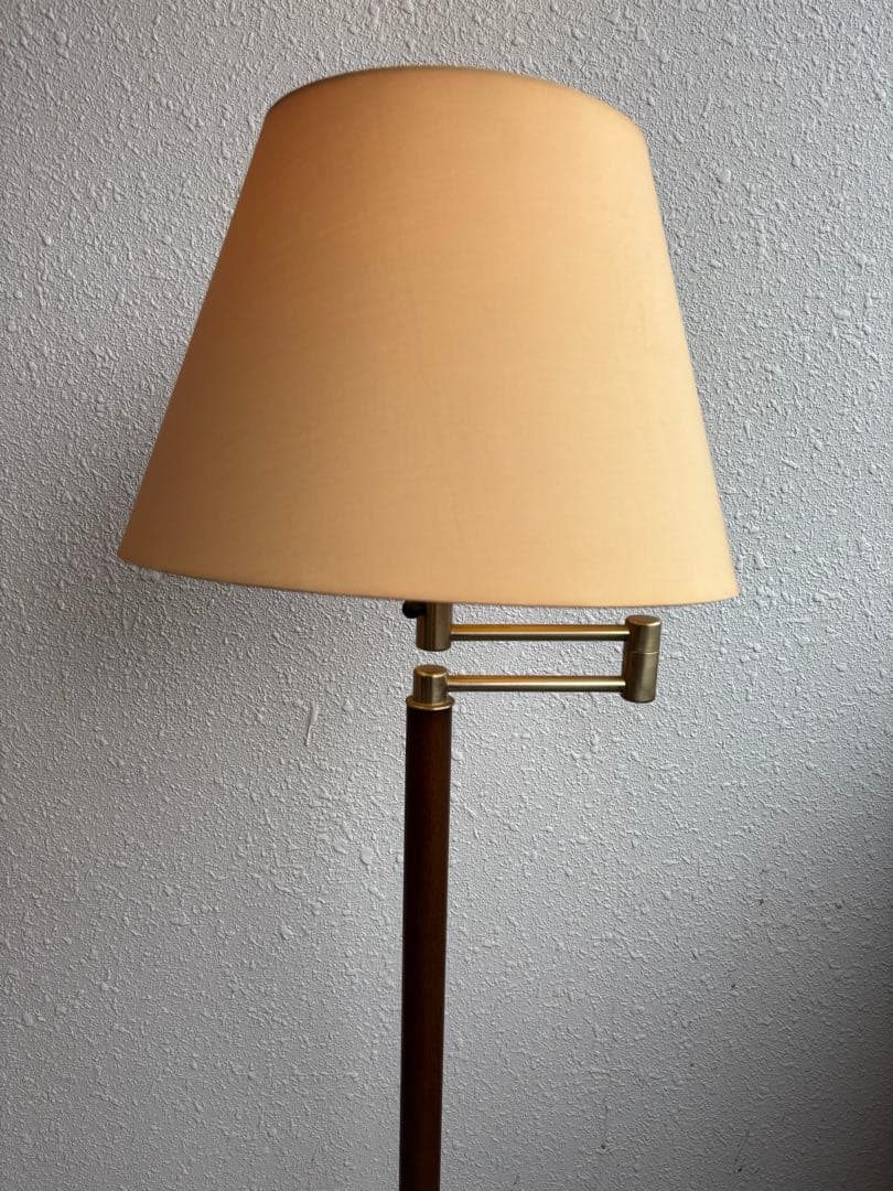 National ヴィンテージ　スウィングアーム　フロアライト