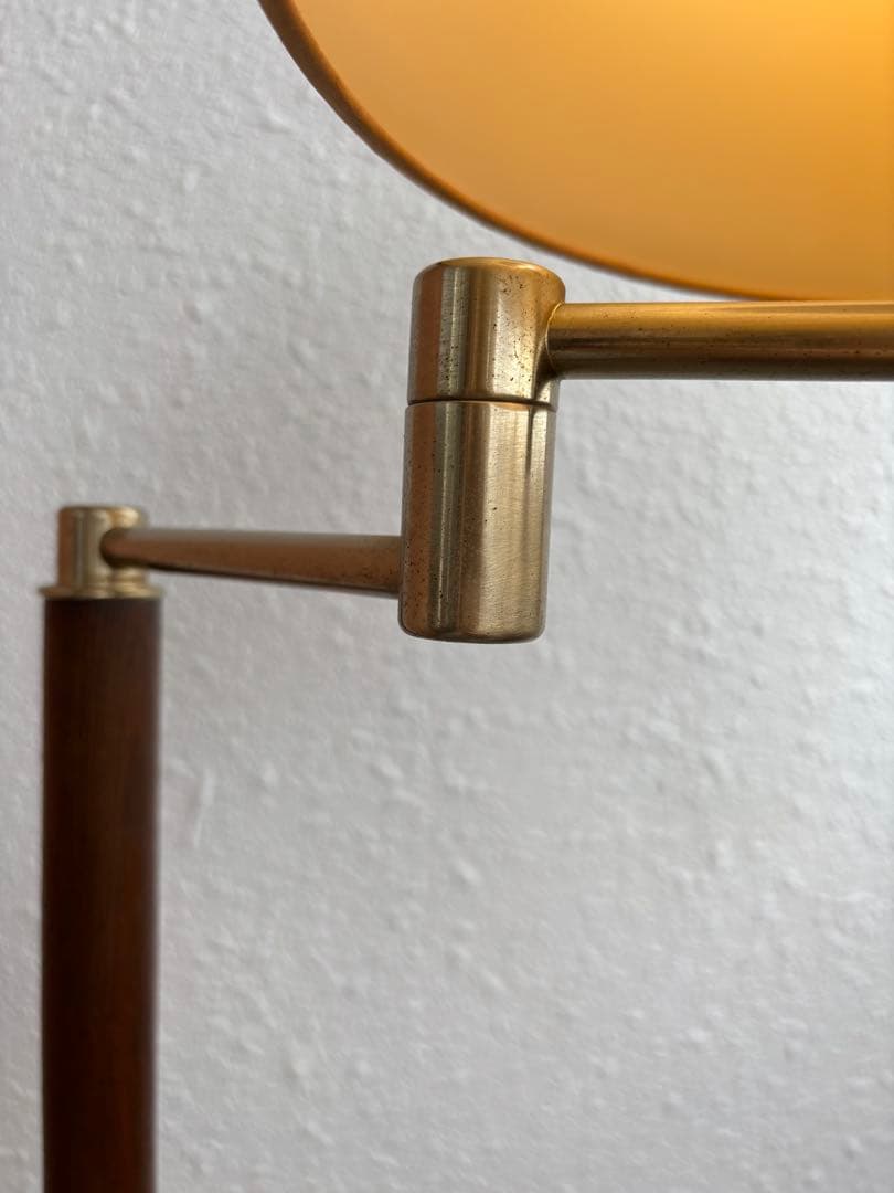 National ヴィンテージ　スウィングアーム　フロアライト