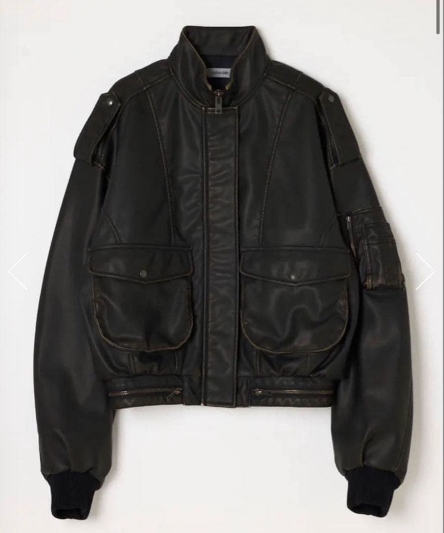 【値下げ×】laguagem × seira ライダースジャケット