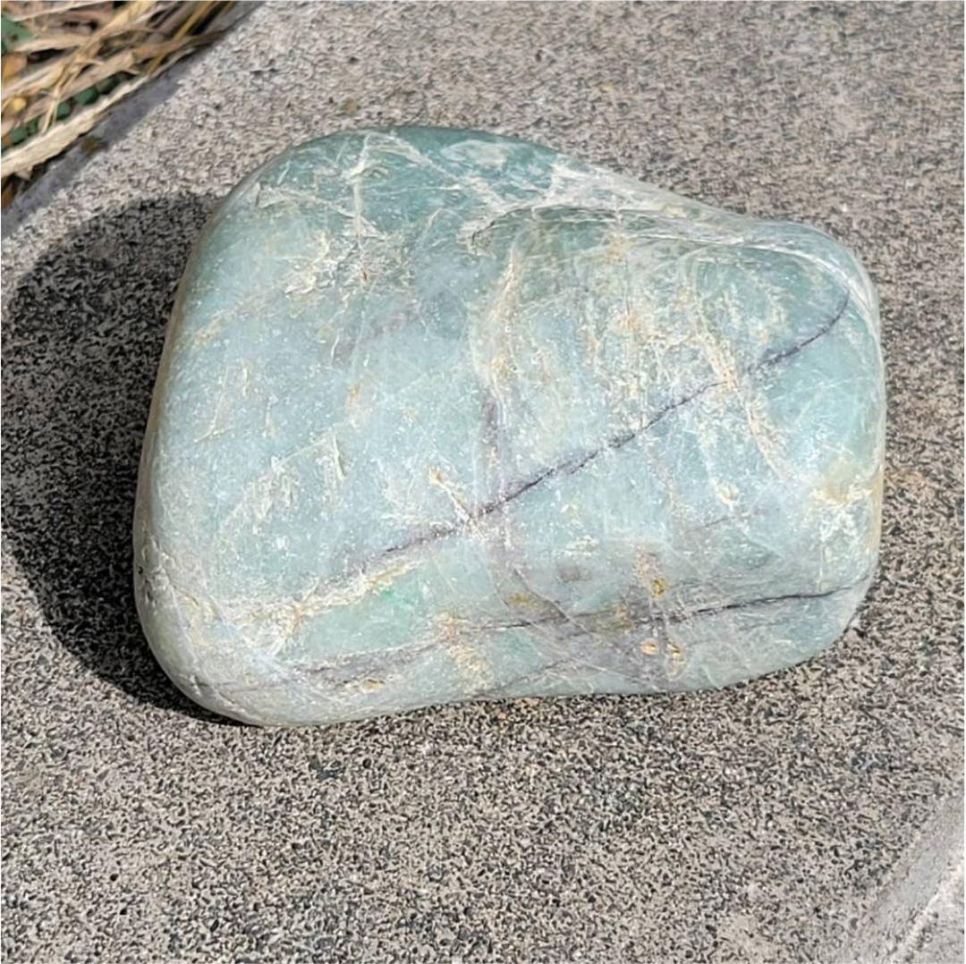 848g 宮崎海岸　海中　翡翠　糸魚川　ヒスイ　海石　HISUI jade