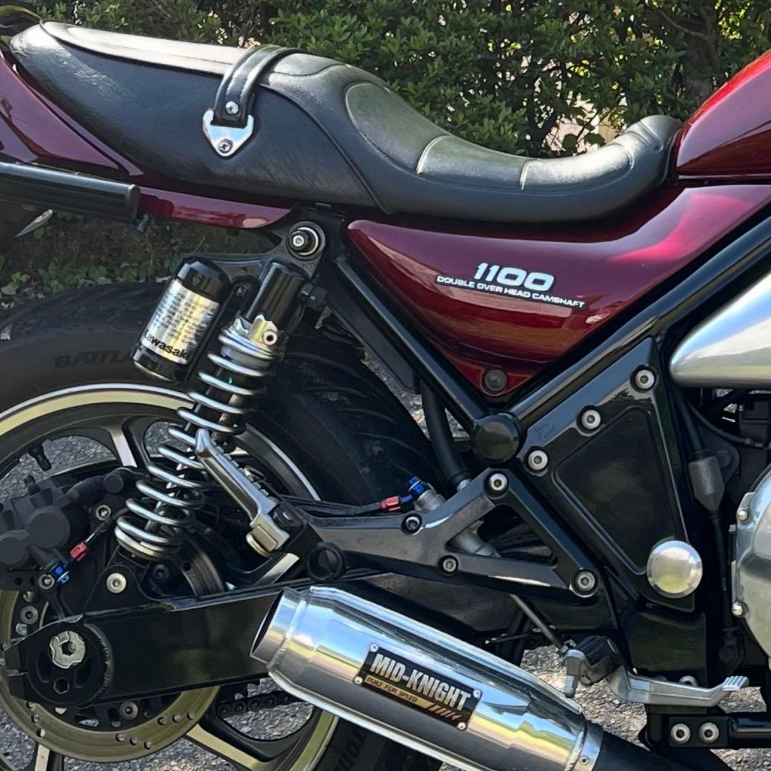 ゼファー1100 ZEPHYA1100 純正シート (アンコ抜き済) 送料無料