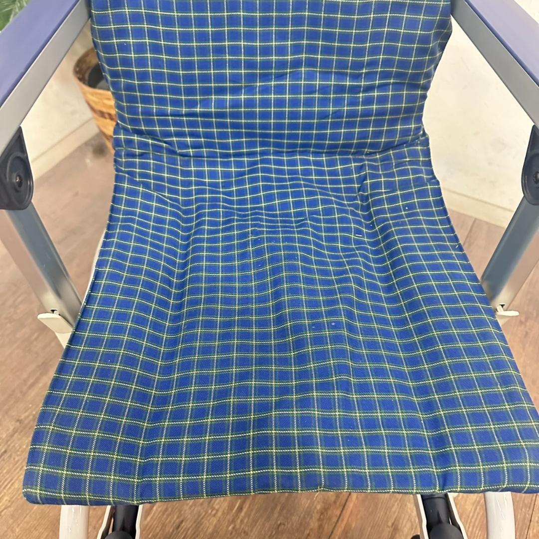 ウチエ　ハイパーコンパクトB　　折り畳み式　車いす　介護式　　肘跳ね上げ　　軽量