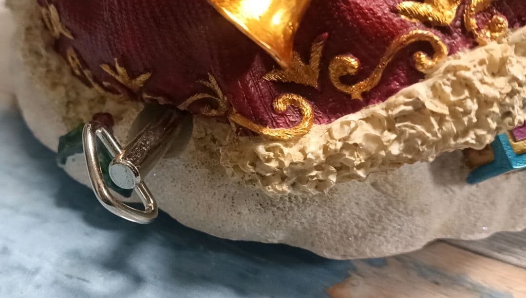 希少レア品　ヴィンテージ　クリスマス　特大　オルゴール　サンタ　 スノードーム