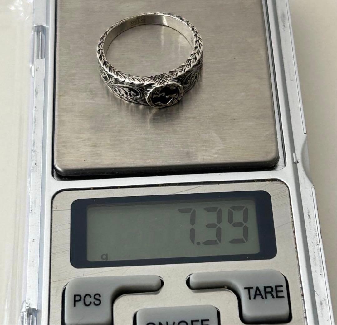 GUCCI グッチ インターロッキング アラベスク リング シルバー925