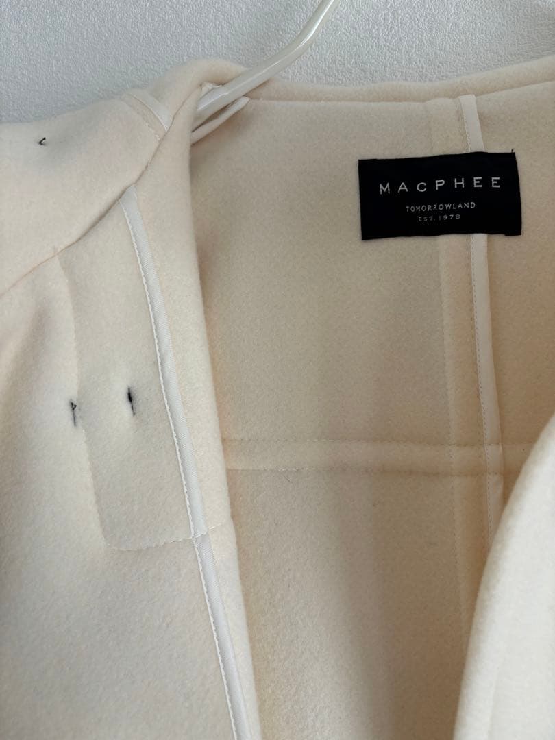 MACPHEE ウールメルトン ダッフルコート　マカフィー