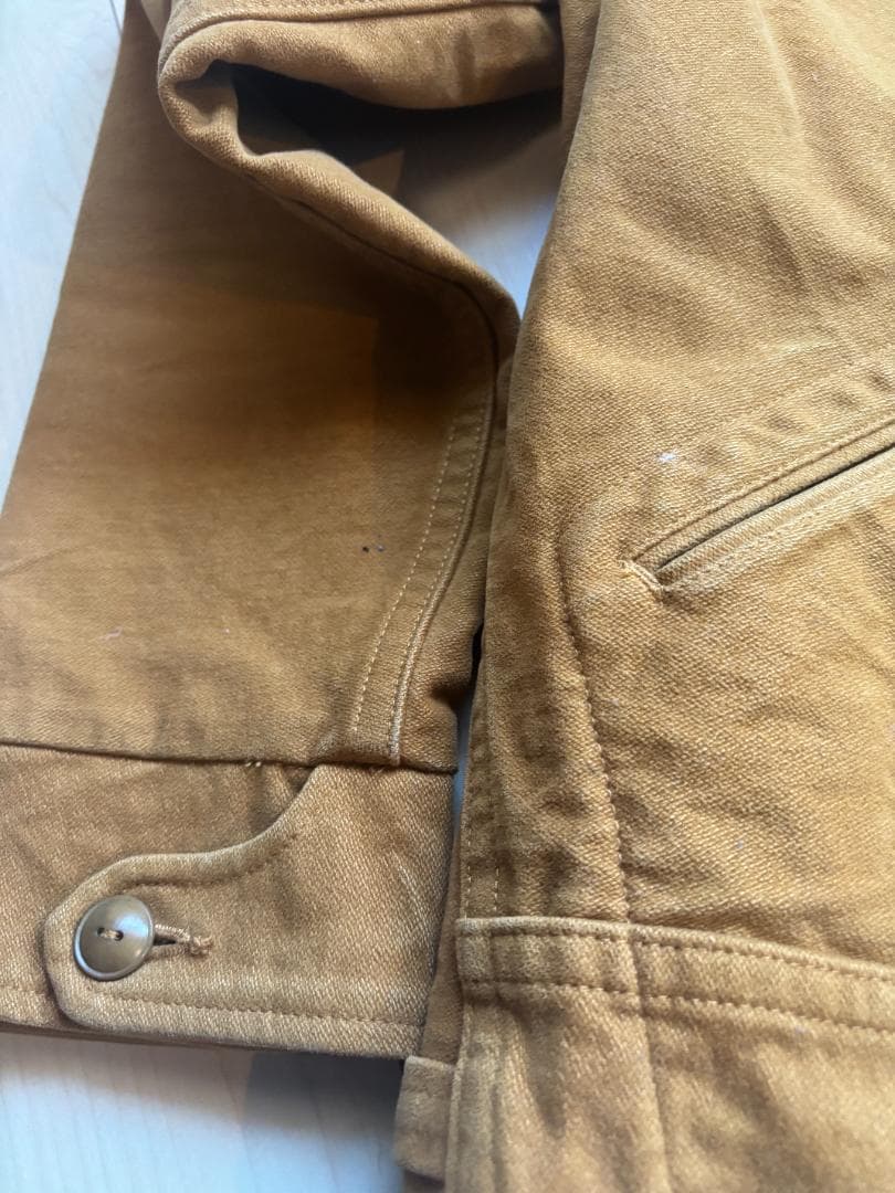 週末値下げ！TENDERLOIN MOLESKINZIP JKT Sサイズ