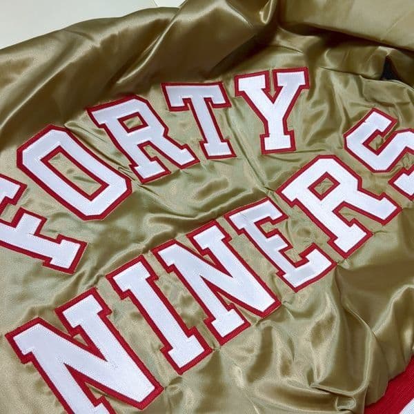 USA製 チョークライン San Francisco 49ers スタジャン M
