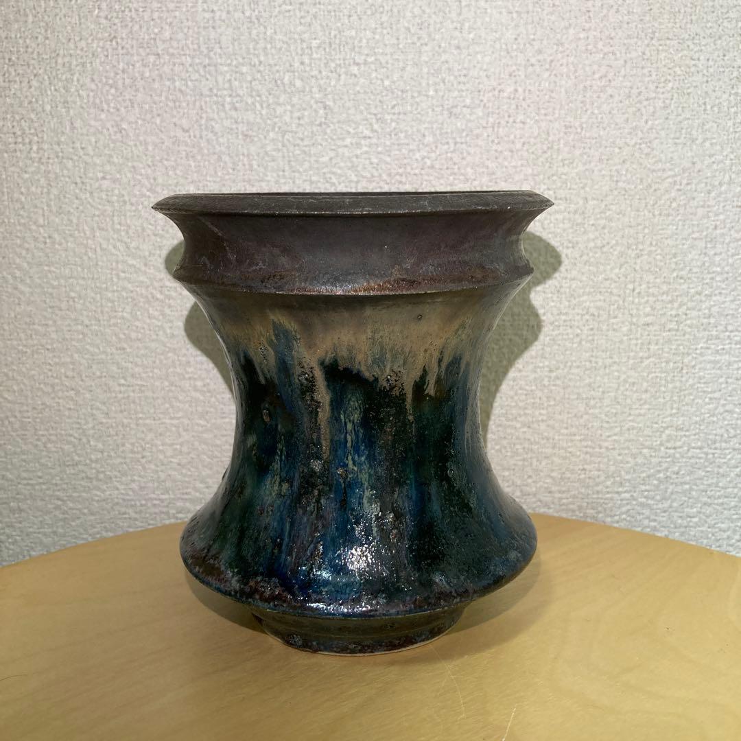 【激レア色彩】カタチ製作所 Mederu pot バレル ミュータント 植木鉢