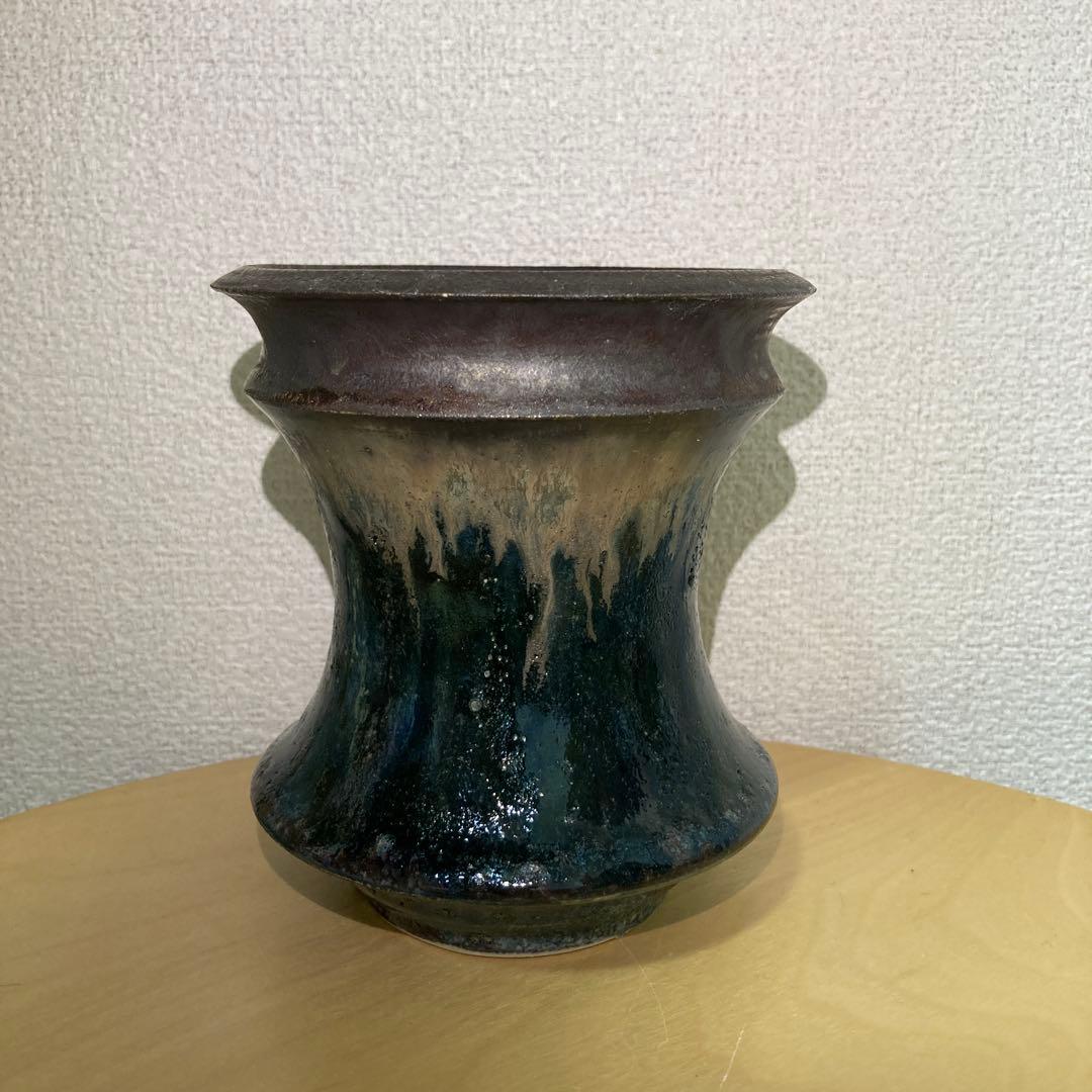 【激レア色彩】カタチ製作所 Mederu pot バレル ミュータント 植木鉢