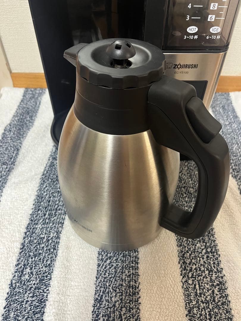 【美品】象印 コーヒーメーカー 珈琲通 EC-YS100型　ステンレスサーバー