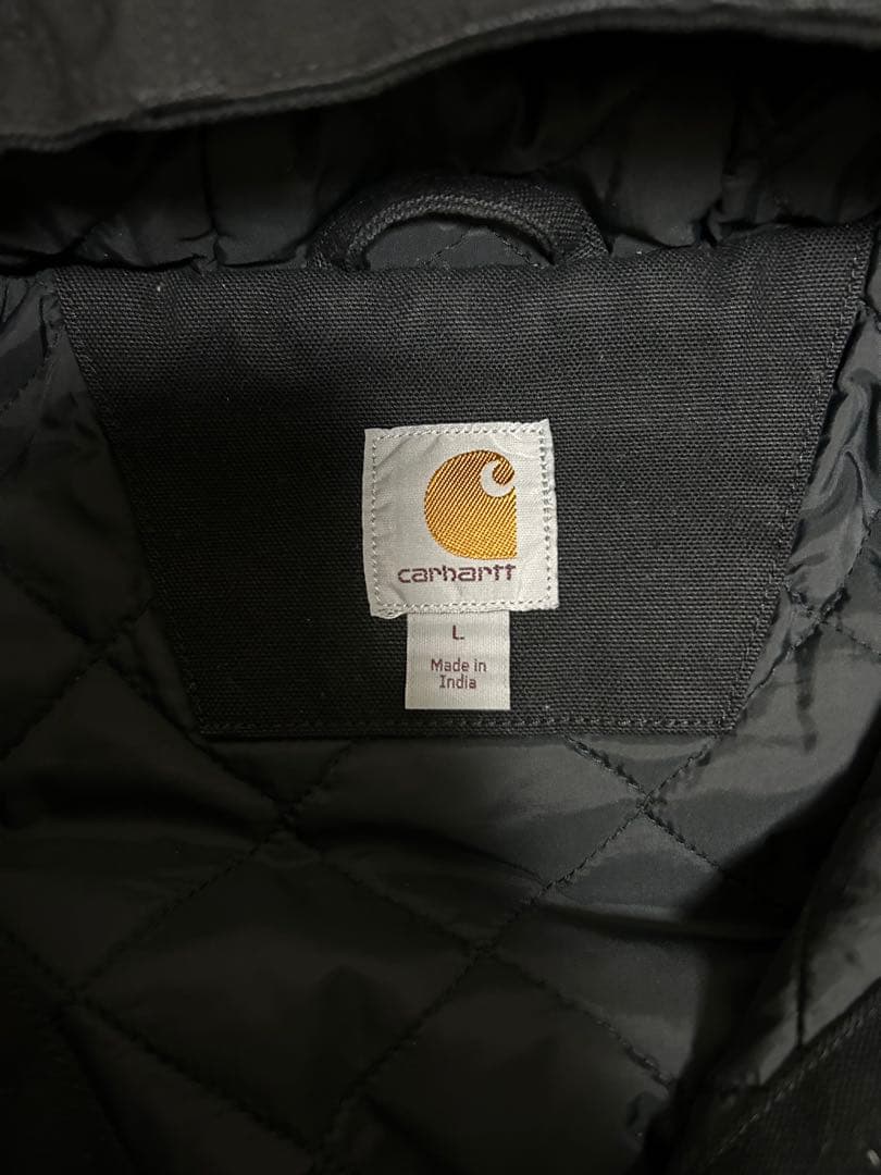 値下げ可　Carhartt フード付きジャケット Lサイズ ブラック