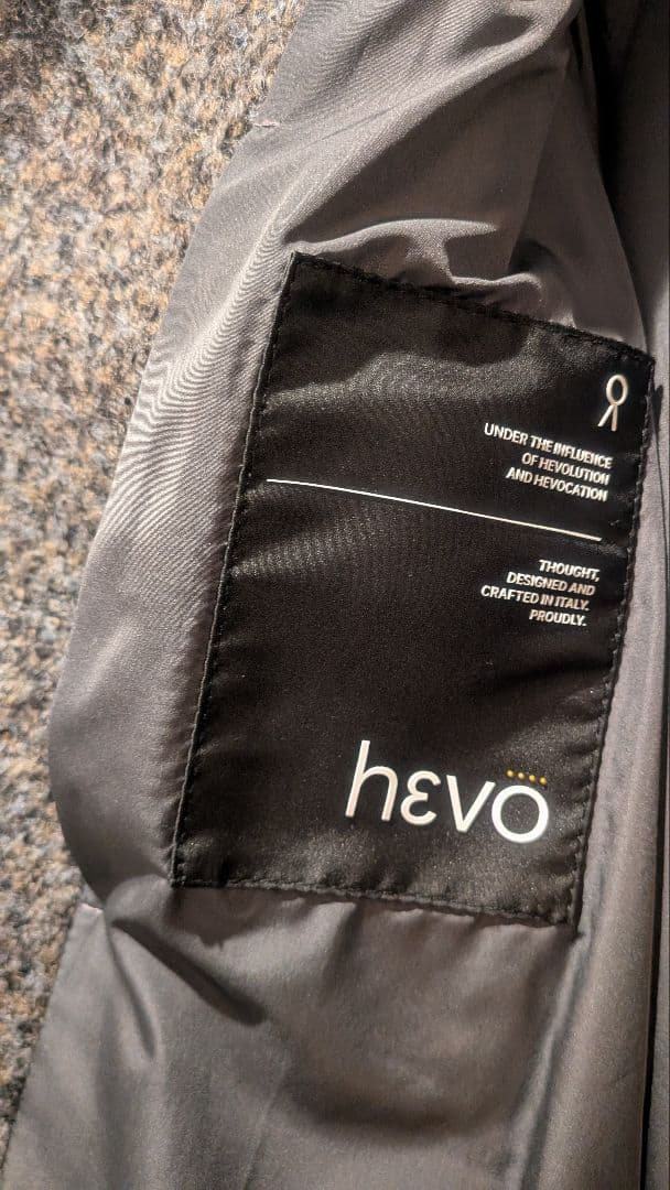 Hevo イーヴォ BRINDISI ダブルブレストコート チェスターコート