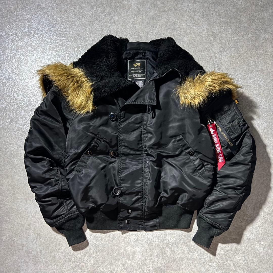 ジャケット・アウター alpha type N-2B flight jacket black