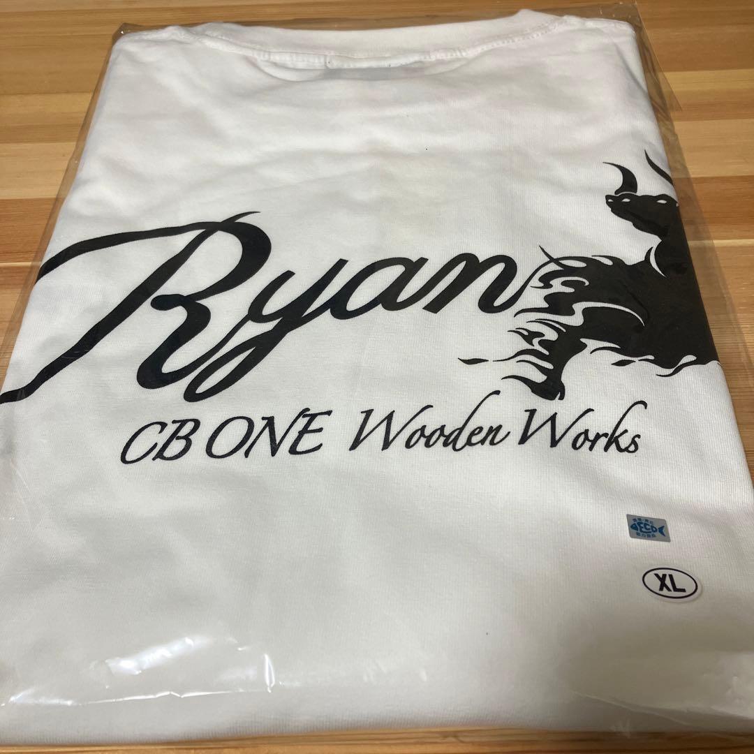 新品　cb one ライアンロングTシャツ XL 白　フィッシングショー横浜限定
