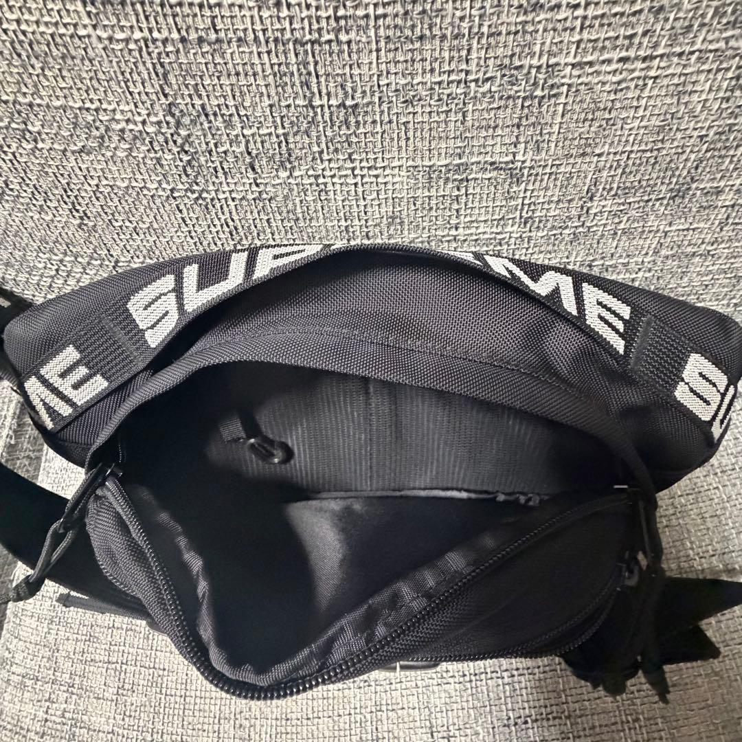 シュプリーム 2018ss ウエストバッグ 黒