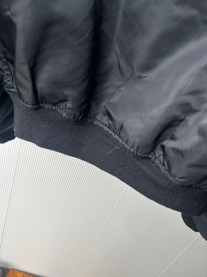 【USA製】70s MA-1 フライトジャケット IDEALジップ 米軍規格