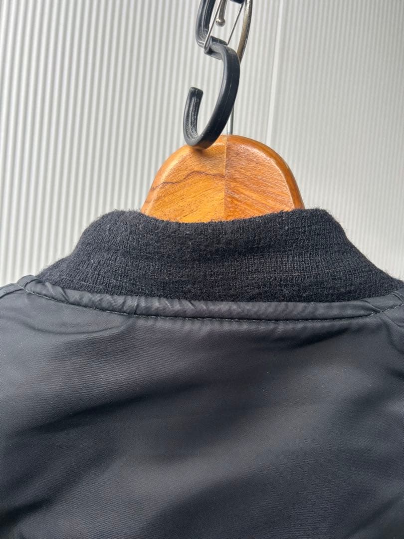 【USA製】70s MA-1 フライトジャケット IDEALジップ 米軍規格