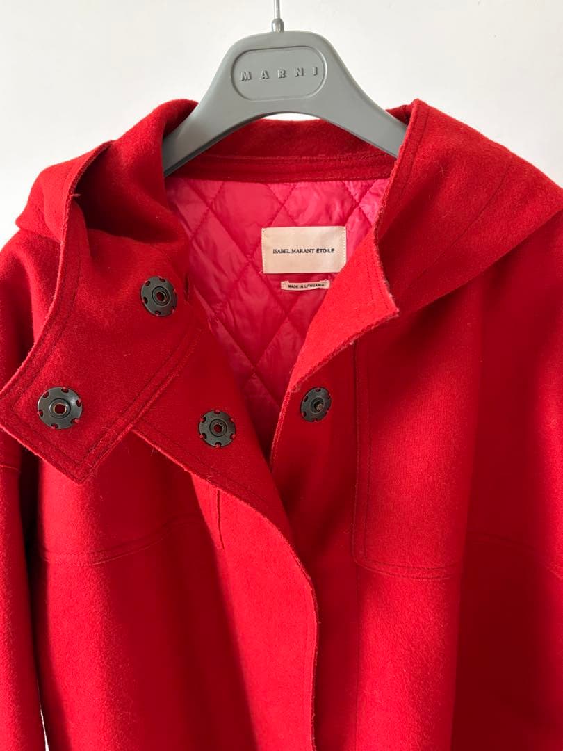 ISABEL MARANT イザベルマラン　コート　レッド　40