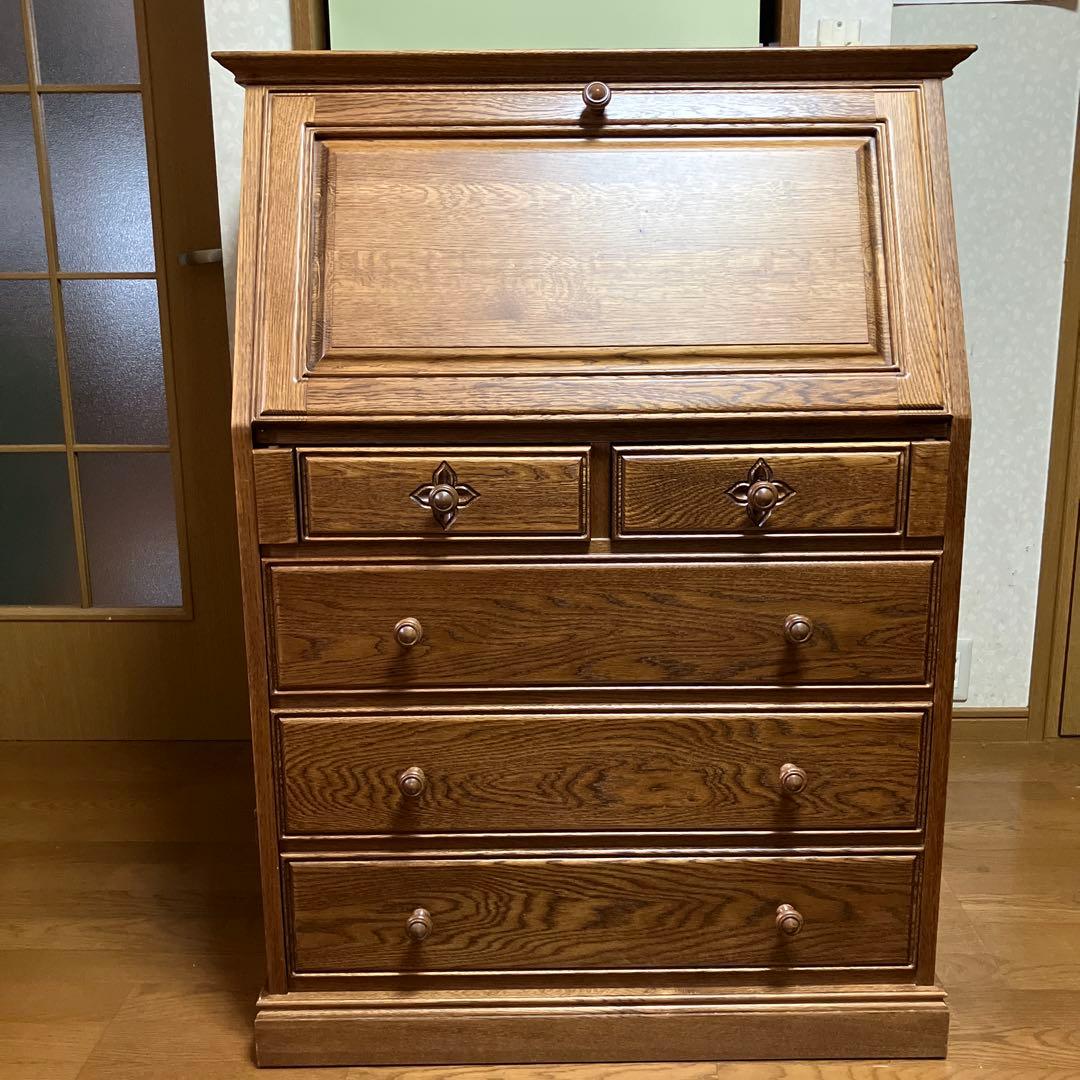 Neo Designライティングビューロー北海道家具オーク