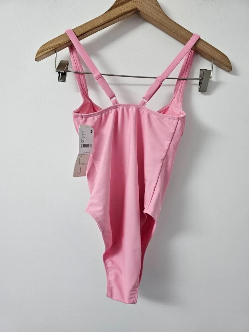 ⭐️美品⭐️　seea ピンク ワンピース水着 サイズXS