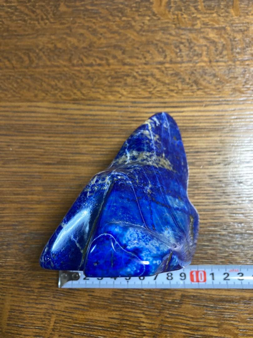 ラピスラズリ 原石光沢あり　深い青　高品質