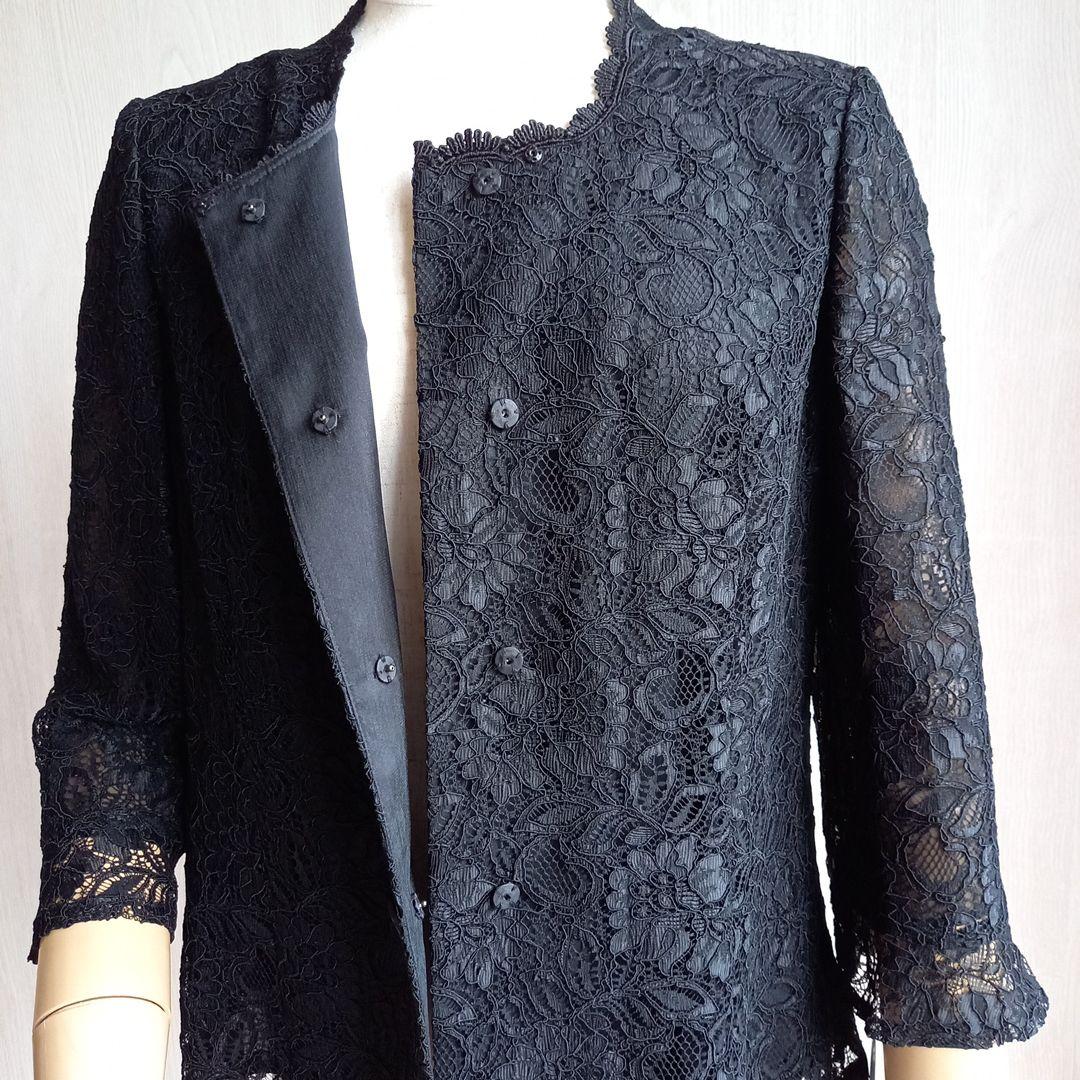 ソワール　レース　ブラウス　9号　新品