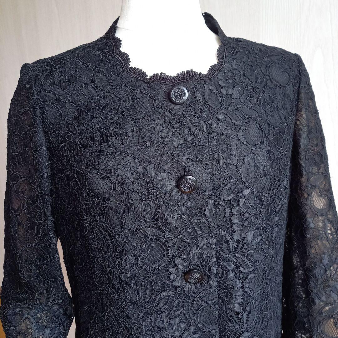 ソワール　レース　ブラウス　9号　新品