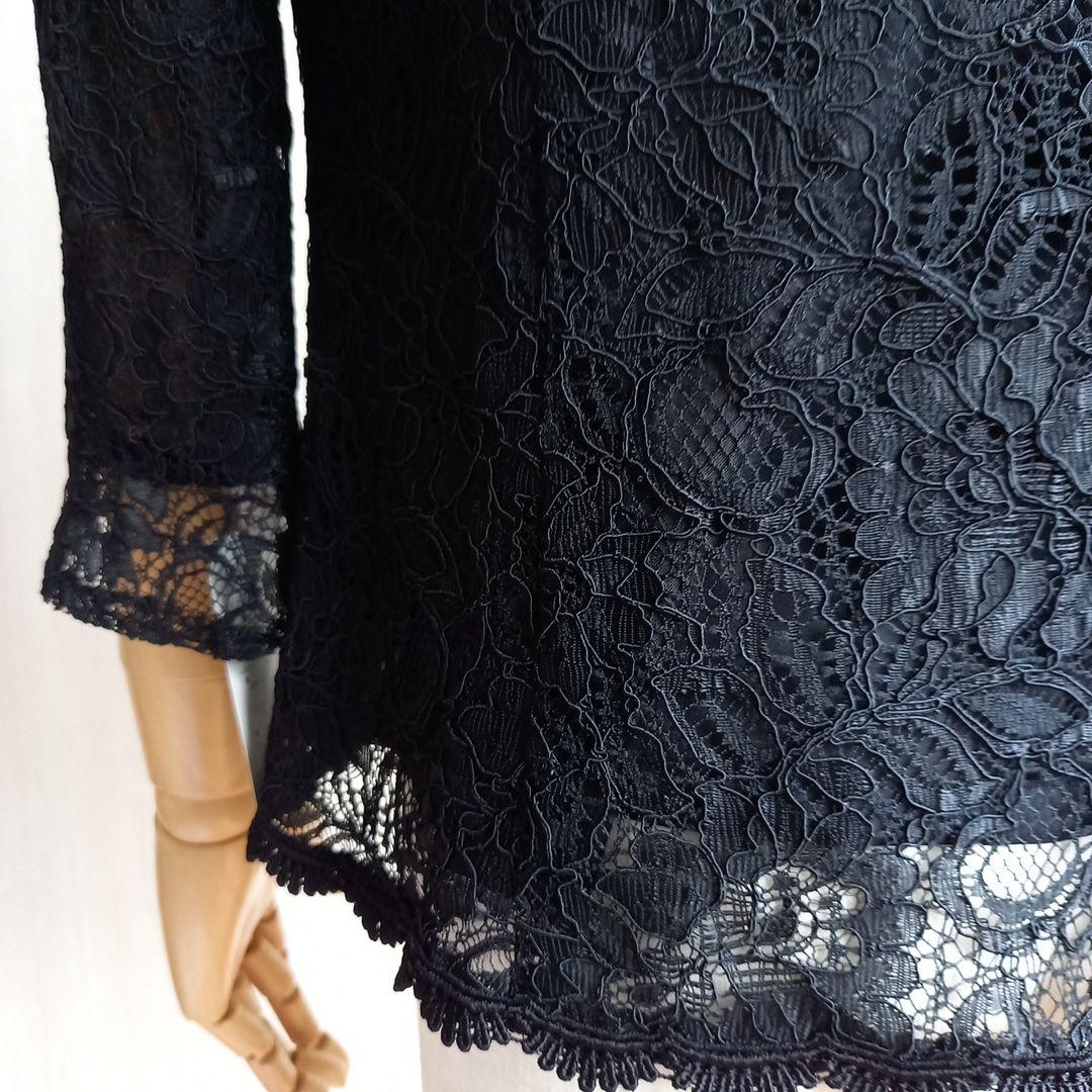 ソワール　レース　ブラウス　9号　新品