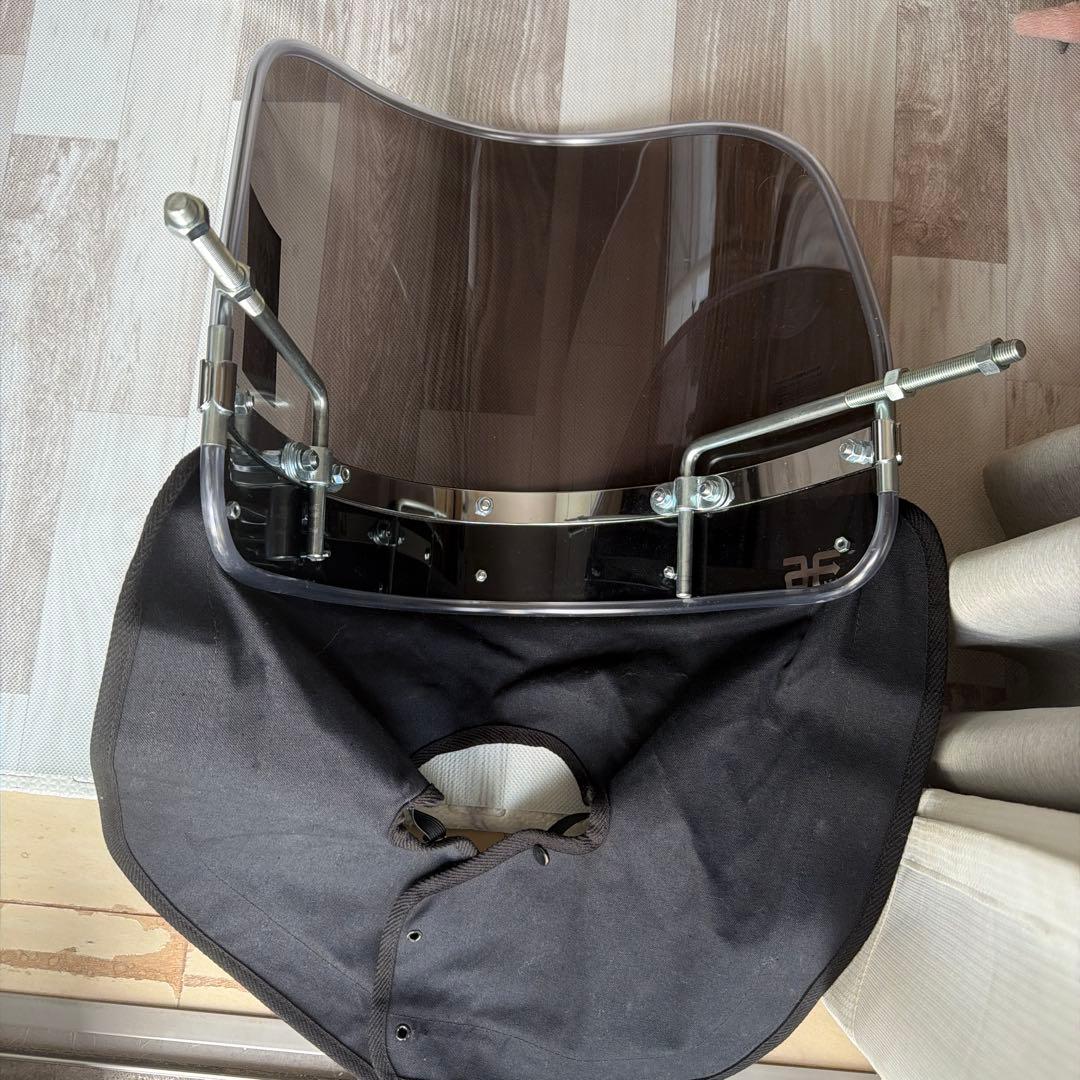 旭風防　新幹線風防　スモーク風防　黒布タレ