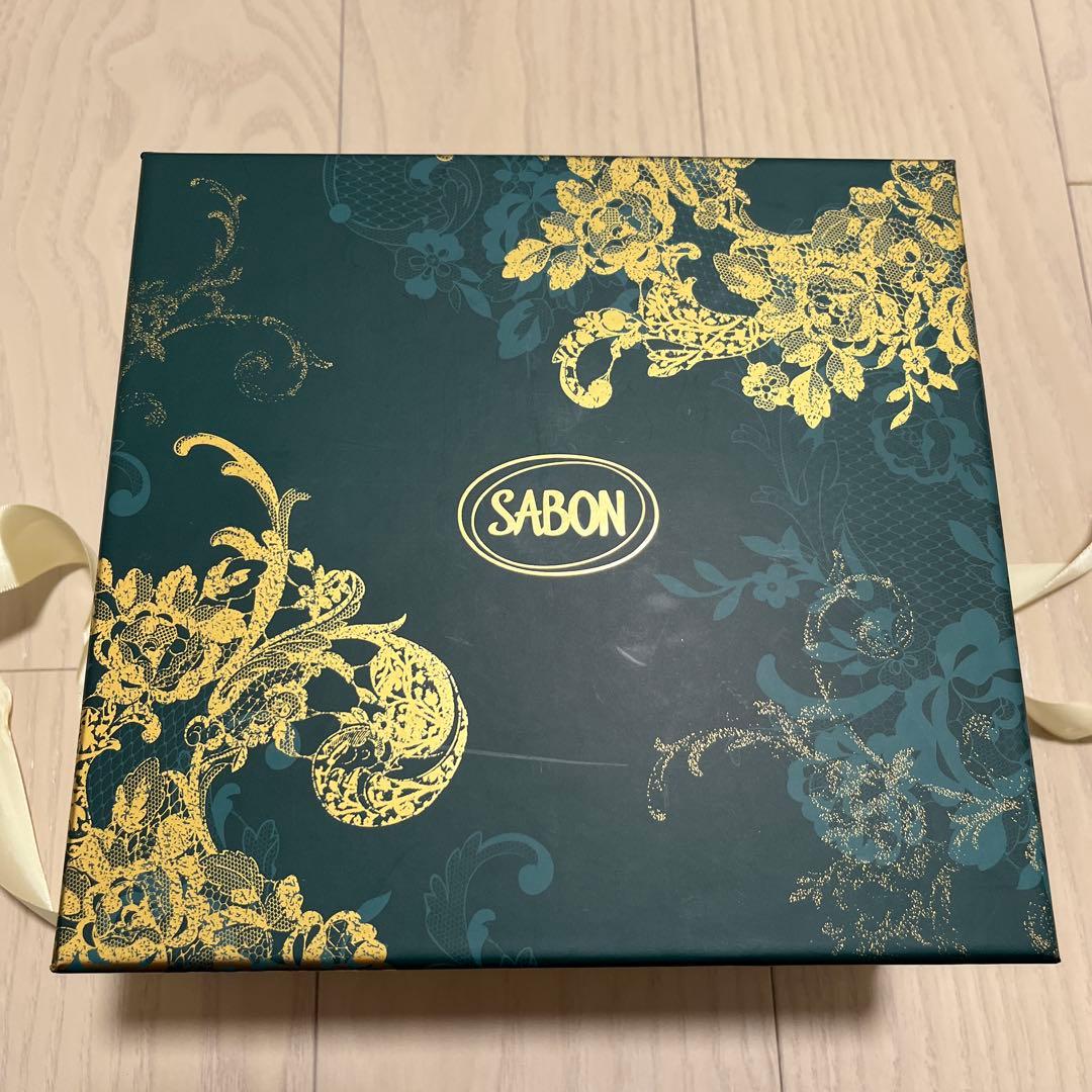 SABON グリーンローズ シャワーオイル・ボディローションセット