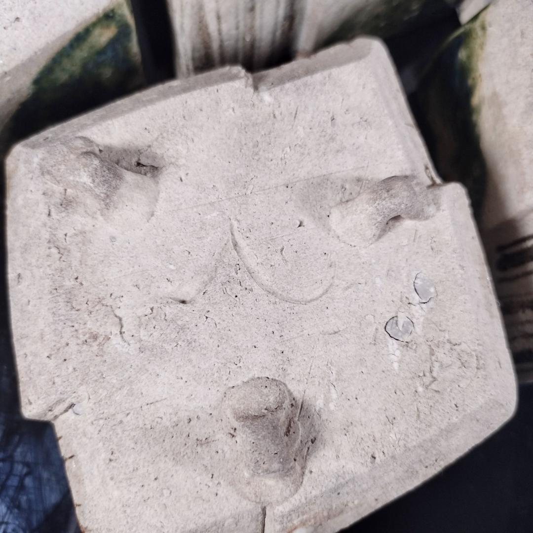 【極稀少】平沢九朗 織部 向付け 骨董 アンティーク 美品 入手困難 レトロ