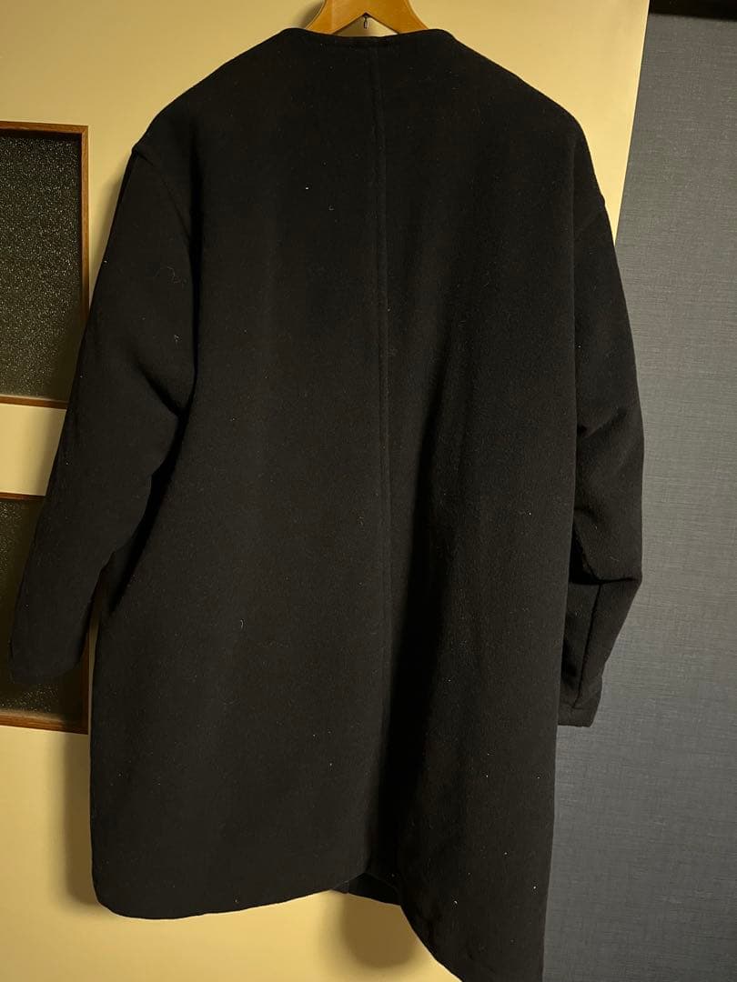 DANTON × Ray BEAMS 別注 ノーカラー ダウンコート