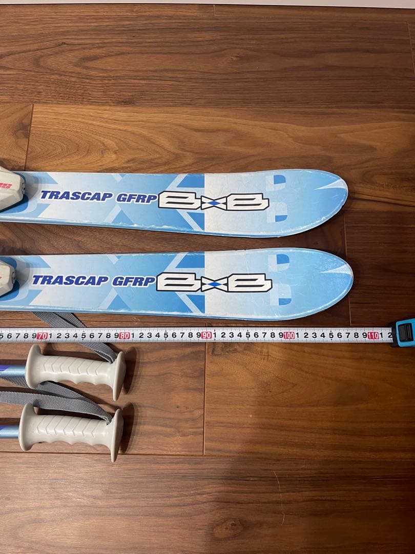 BXB ジュニア スキー板108㎝ ブーツ20 ㎝ ストック セット　子供用