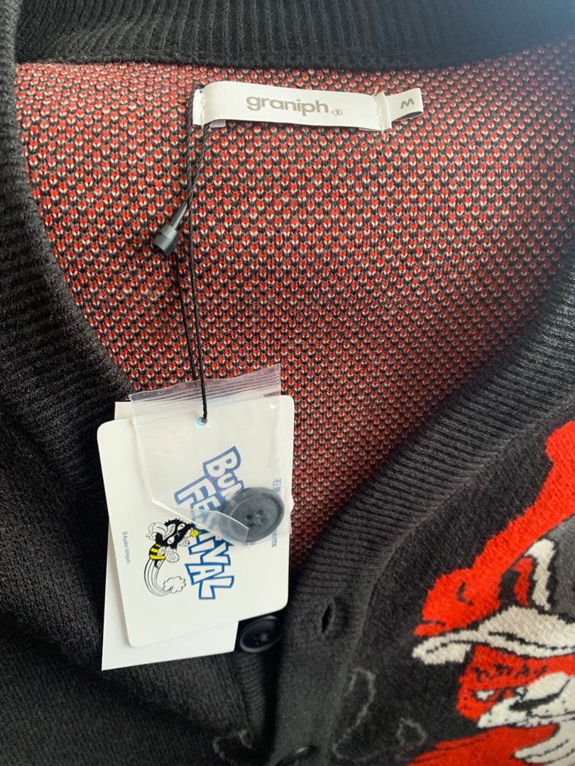 完売品　グラニフ×石黒亜矢子　カーディガン　DJ NYAO