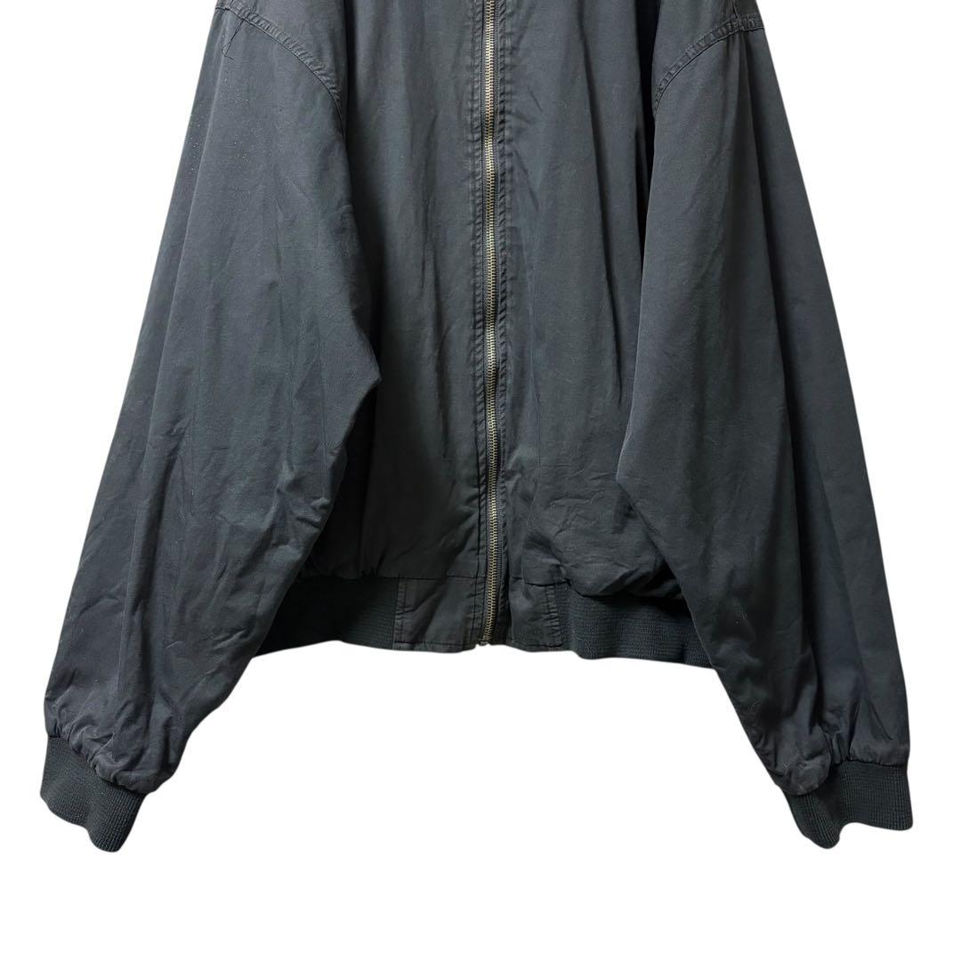 90sMarlboro刺繍ロゴビッグサイズXL赤黒裏地レッド ボンバージャケット